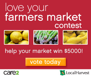 love your farmers market contest - help your market win $5,000 - vote today!