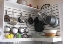 pots and more shelves